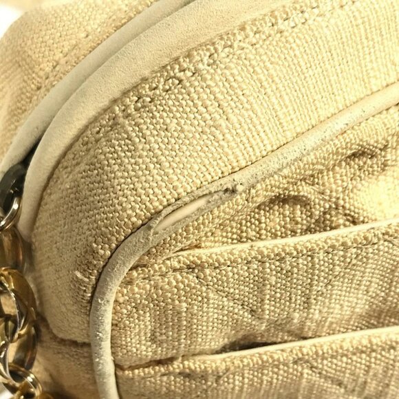 CHANEL vintage Logo Matelasse Quilted Fringe Tassel Crossbody Shoulder Bag - Picture 14 of 16